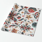 Magical Christmas Wrap n15 Cadeaupapier (Uitgerold)