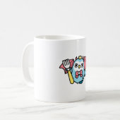 Magical Chubby Bird Hilda Super - Duivelsvogel Koffiemok (Voorkant links)