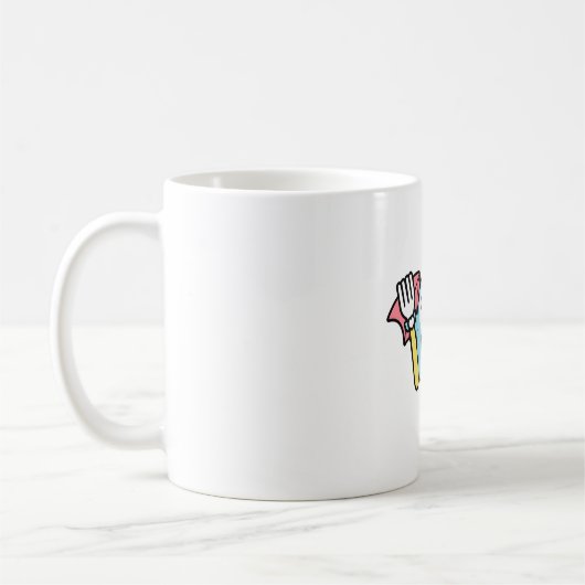 Magical Chubby Bird Hilda Super - Duivelsvogel Koffiemok (Links)