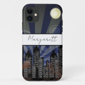 Magical City Nightscape Persoonlijk Case-Mate iPhone Case (Achterkant)