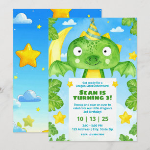 Magical Creatures Verjaardagsfeestje Uitnodigingen