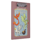Magical Creatures Vintage Graphic Klembord (Rechts)