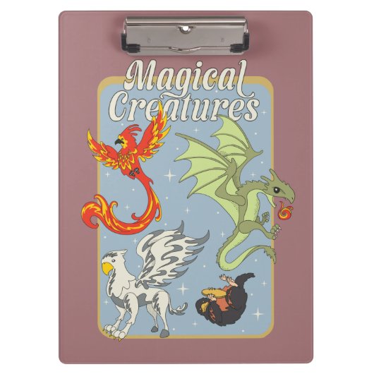 Magical Creatures Vintage Graphic Klembord (Voorkant)