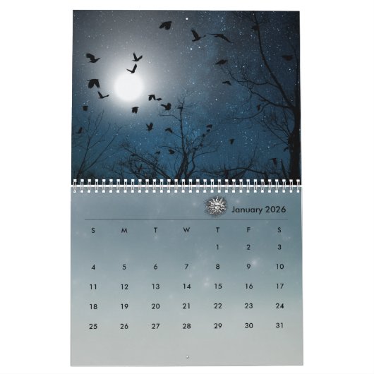 Magical Crows Kalender (Jan 2026)