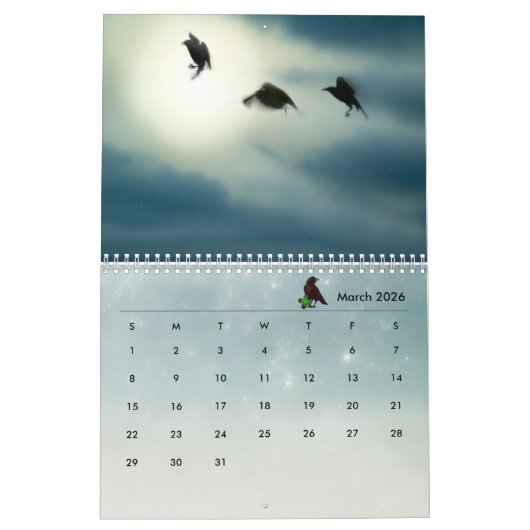 Magical Crows Kalender (Mar 2026)