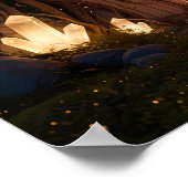 Magical Crystal Gate in the Twilight Forest Poster (Hoek)