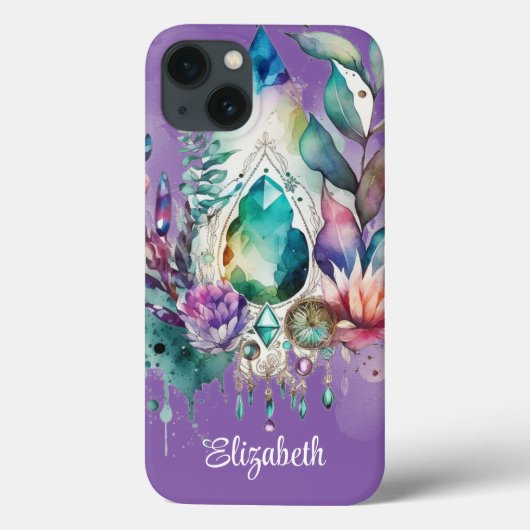 Magical Crystals Dreamcatcher Case-Mate iPhone Case (Achterkant)