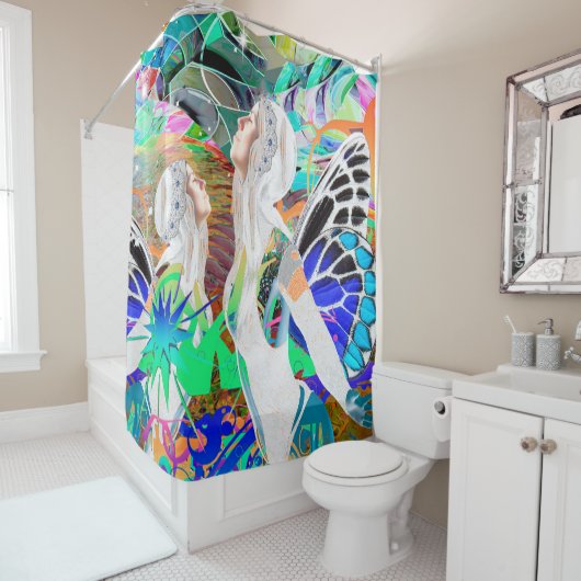 Magical Dance Shower Curtain Douchegordijn (In situ)