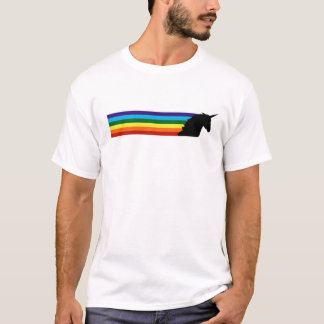 Magical Dashing Unicorn rainbow Stallion Tshirt