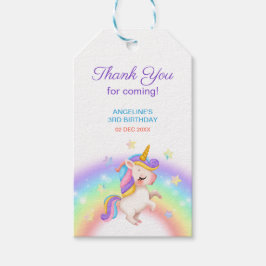 Magical Day Rainbow Stars Unicorn Birthday Cadeaulabel