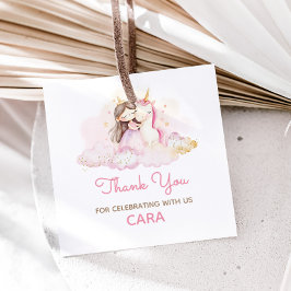 Magical Day Unicorn Birthday Party  Bedankjes Labels