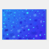 Magical Deep Blue Starry Sky uit 1970 Inpakpapier Vel (Voorkant 3)