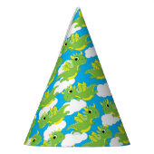 Magical Dragon Schattige 1e verjaardagsfeestje Pet Feesthoedjes (Links)