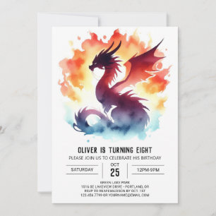 Magical Dragon Verjaardag Digitaal Kaart