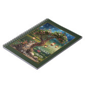 Magical Dream Cat Night Notitieboek (Linkerzijde)