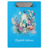 Magical Dreamcatcher Mystical Aqua Klembord (Voorkant)