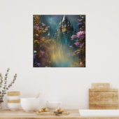 Magical Dreamland Artwork for Fantasy Lover Poster (Keuken)