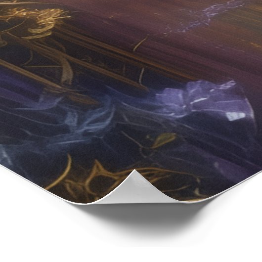 Magical Dreamland Artwork for Fantasy Lover Poster (Hoek)