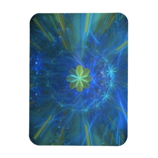 Magical Eight Leaf Clover Magneet (Verticaal)