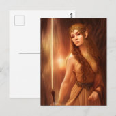 Magical Elf Goddess Briefkaart (Voorkant / Achterkant)