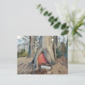 Magical Elf House Briefkaart (Staand voorkant)