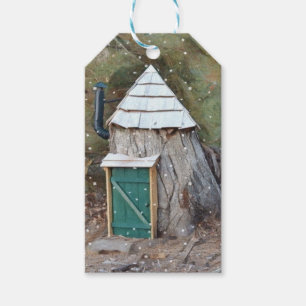 Magical Elf House Cadeaulabel