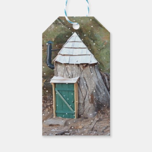 Magical Elf House Cadeaulabel (Voorkant)