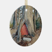 Magical Elf House Keramisch Ornament (Rechts)