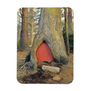 Magical Elf House Magneet