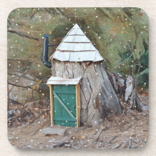 Magical Elf House Onderzetter