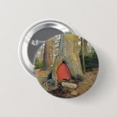Magical Elf House Ronde Button 5,7 Cm (Voorkant /achterkant)