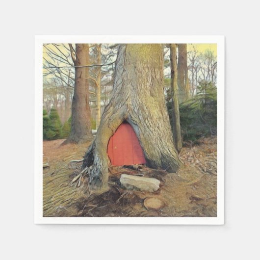 Magical Elf House Servet (Voorkant)