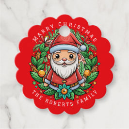 Magical Elf Kerstfeest Bedankjes Labels