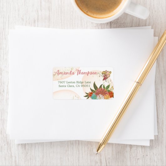 Magical Enchanted Fairy Woodland Whimsical Forest Etiket (Insitu)