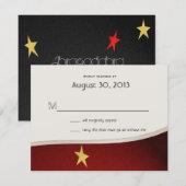 Magical Event Reply Kaart (Voorkant / Achterkant)