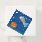 Magical Fairy and Jack O'Lantern Halloween party Bedankjes Labels (In situ)