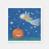 Magical Fairy and Jack O'Lantern Halloween party Servet (Voorkant)