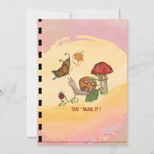 Magical Fairy Baby shower Bingo Activiteit Kaart (Achterkant)