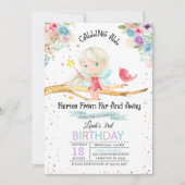 Magical Fairy Birthday Invitation Kaart (Voorkant)