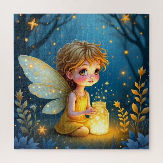 Magical Fairy Girl Puzzle Legpuzzel (Verticaal)