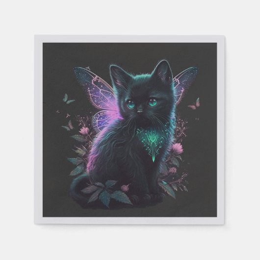 Magical Fairy Kitten Servet (Voorkant)