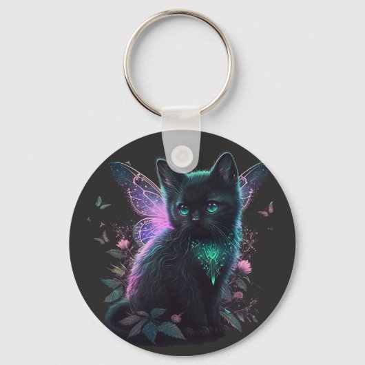 Magical Fairy Kitten Sleutelhanger (Voorkant)