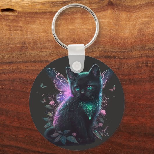 Magical Fairy Kitten Sleutelhanger (Voorkant)