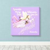 Magical Fairy Lavender Canvas Afdruk (Insitu (Houten vloer))