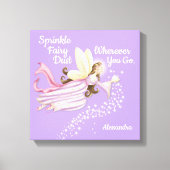 Magical Fairy Lavender Canvas Afdruk (Voorkant)