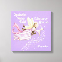 Magical Fairy Lavender Canvas