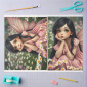 Magical Fairy Princess Double Trouble Decoupage Tissuepapier (Craft)