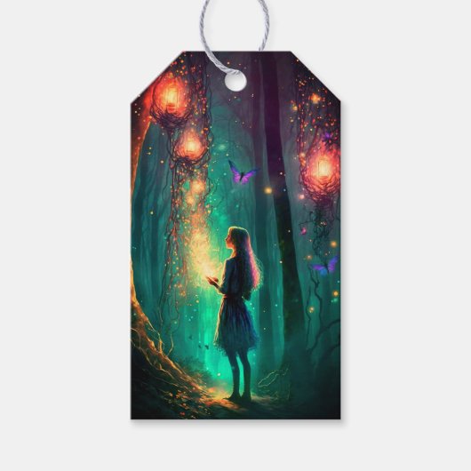 Magical Fairy Princess Fantasy Pixie Dust Cadeaulabel (Voorkant)