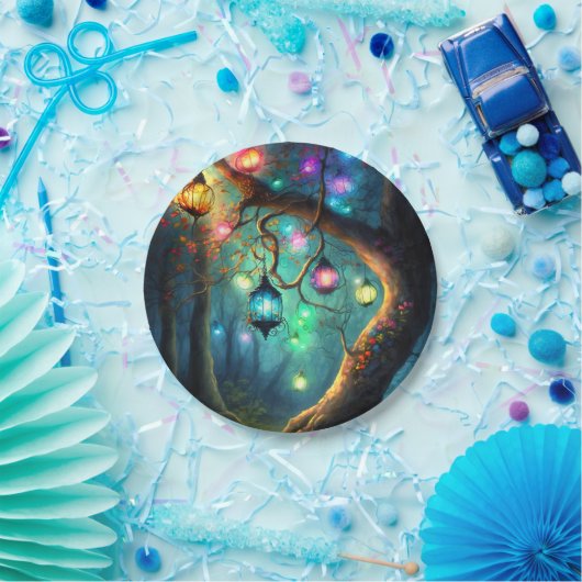 Magical Fairy Princess Fantasy Pixie Dust Party Papieren Bordje (Feest)