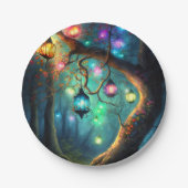 Magical Fairy Princess Fantasy Pixie Dust Party Papieren Bordje (Voorkant)